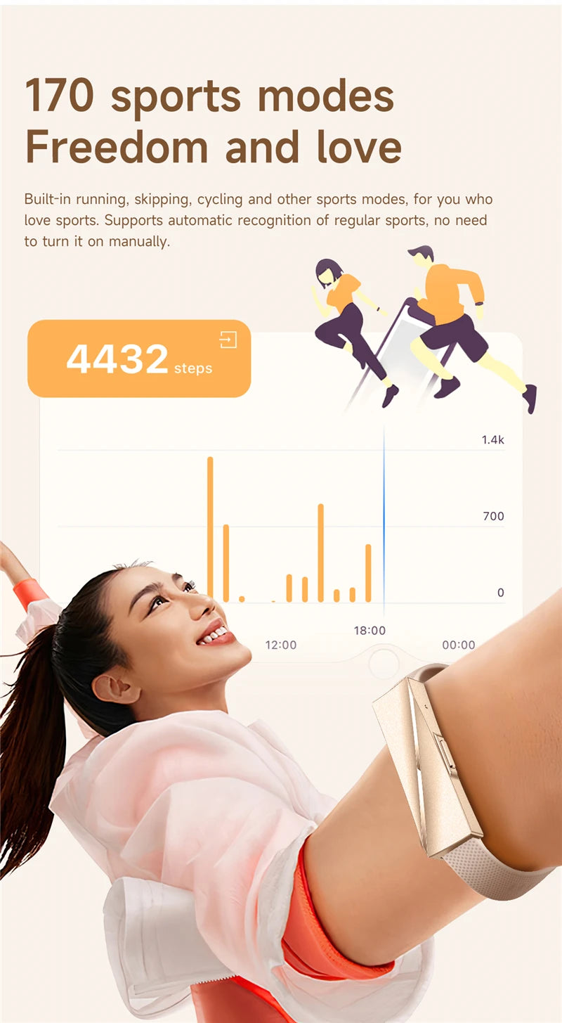 Women Smart Bracelet with Heart Rate Monitor Activity Fitness Tracker Sports Wristband Waterproof Smart Watch Men Smartband