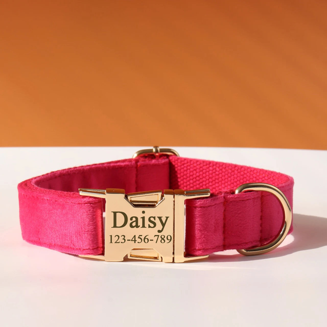 Personalized Dog Collar Bow Set Customized ID Name Tel Engraving Name for Small Medium Large Dogs Adjustable Dog Leash
