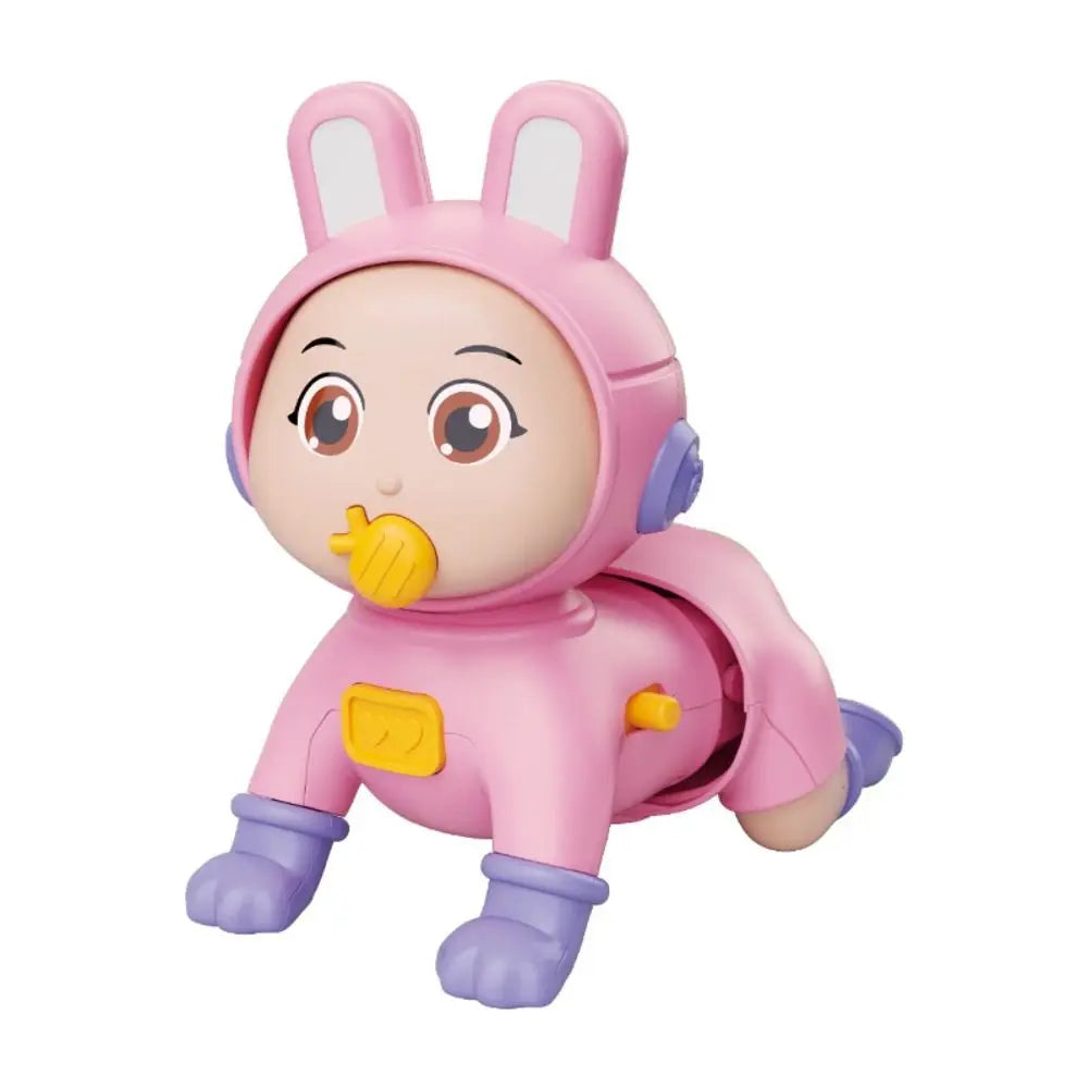 Learning Standing Climbing Electric Crawling Doll Walk With Music Crawling Baby Toys Cute Fun Baby Crawling Doll 0-3-year-old