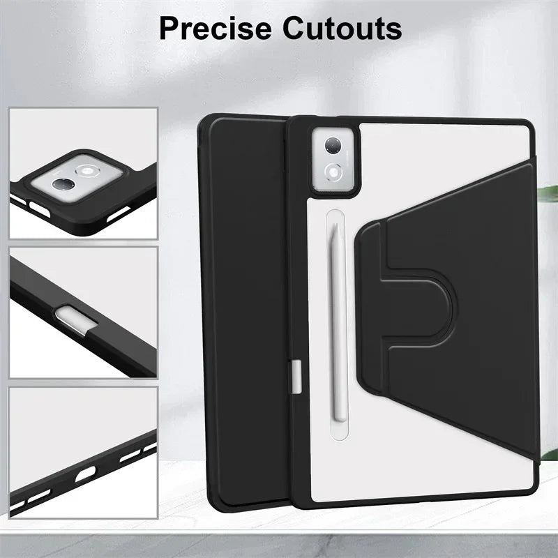 For Lenovo Tab M11 TB330FU/TB331FC 11 inch Case With Pencil Holder,Folding Stand Tablet Funda Cover For Xiaoxin Pad 2024 11 inch