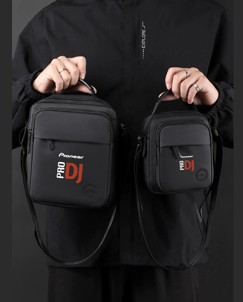 New Pioneer Pro Dj Shoulder Bag Travel Messenger Bag Men's Waterproof Fashion Nylon Shoulder Bag Outdoor Casual Sports Chest Bag