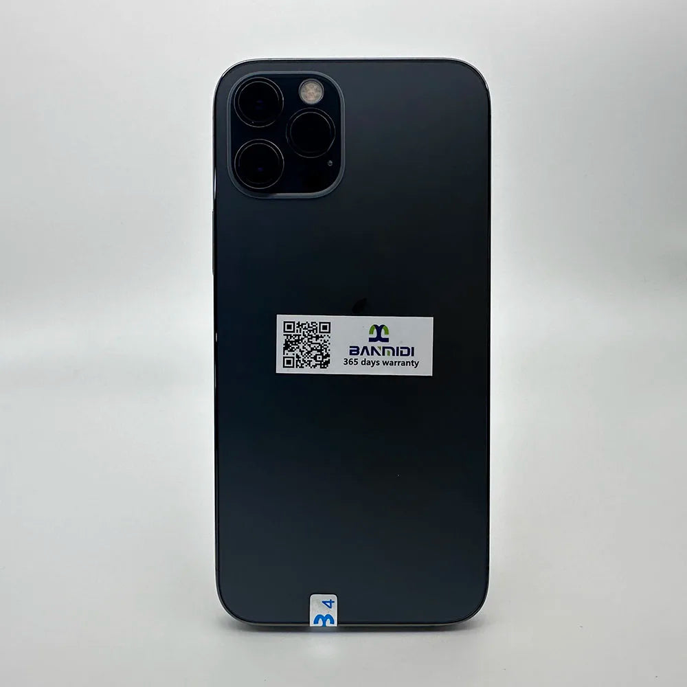 100% Original iPhone 12 Pro 6.1" & 6.7" iPhone 12 Pro Max Smartphone Unlocked 128GB/256GB ROM IOS A14 Face ID 5G Cellphone