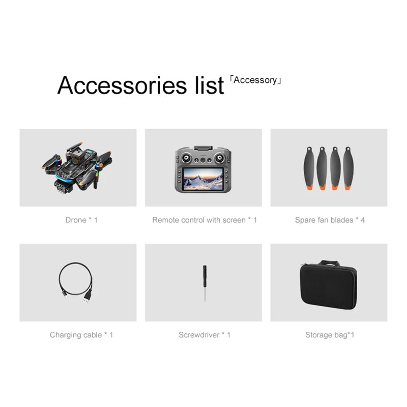 Xiaomi A14 Pro Max Drone Aerial 8K HD Dual-Camera 5G WIFI GPS Brushless Motor Optical Flow Obstacle Avoidance RC Drone 10000M