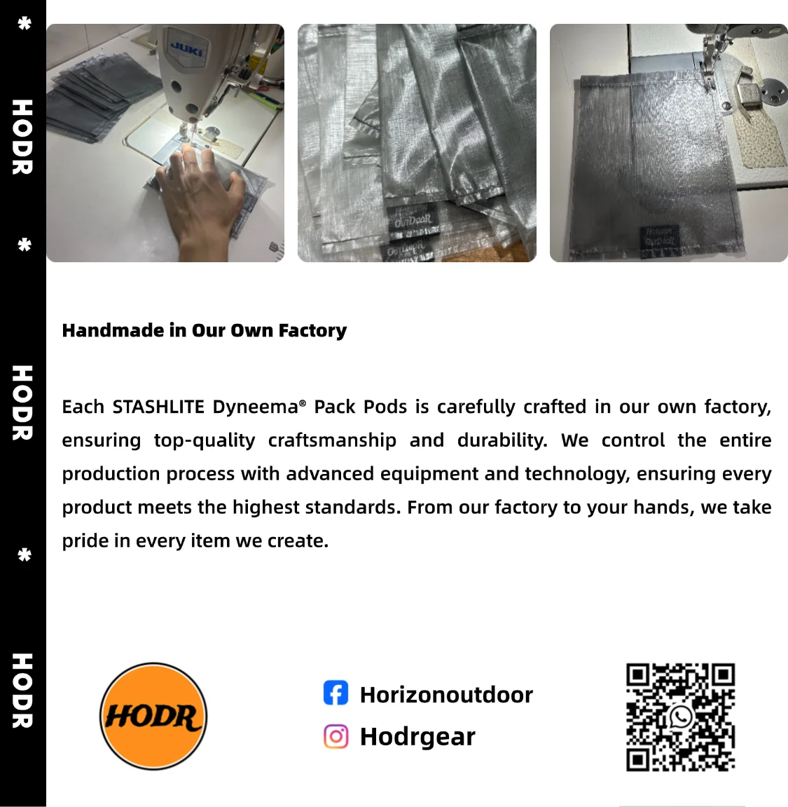 [HODR] STASHLITE Packing Pods Ultralight Dyneema™ 1.6 oz Waterproof Stuff Sack – Cuben Fiber DCF Organizer Pouch for Backpacking