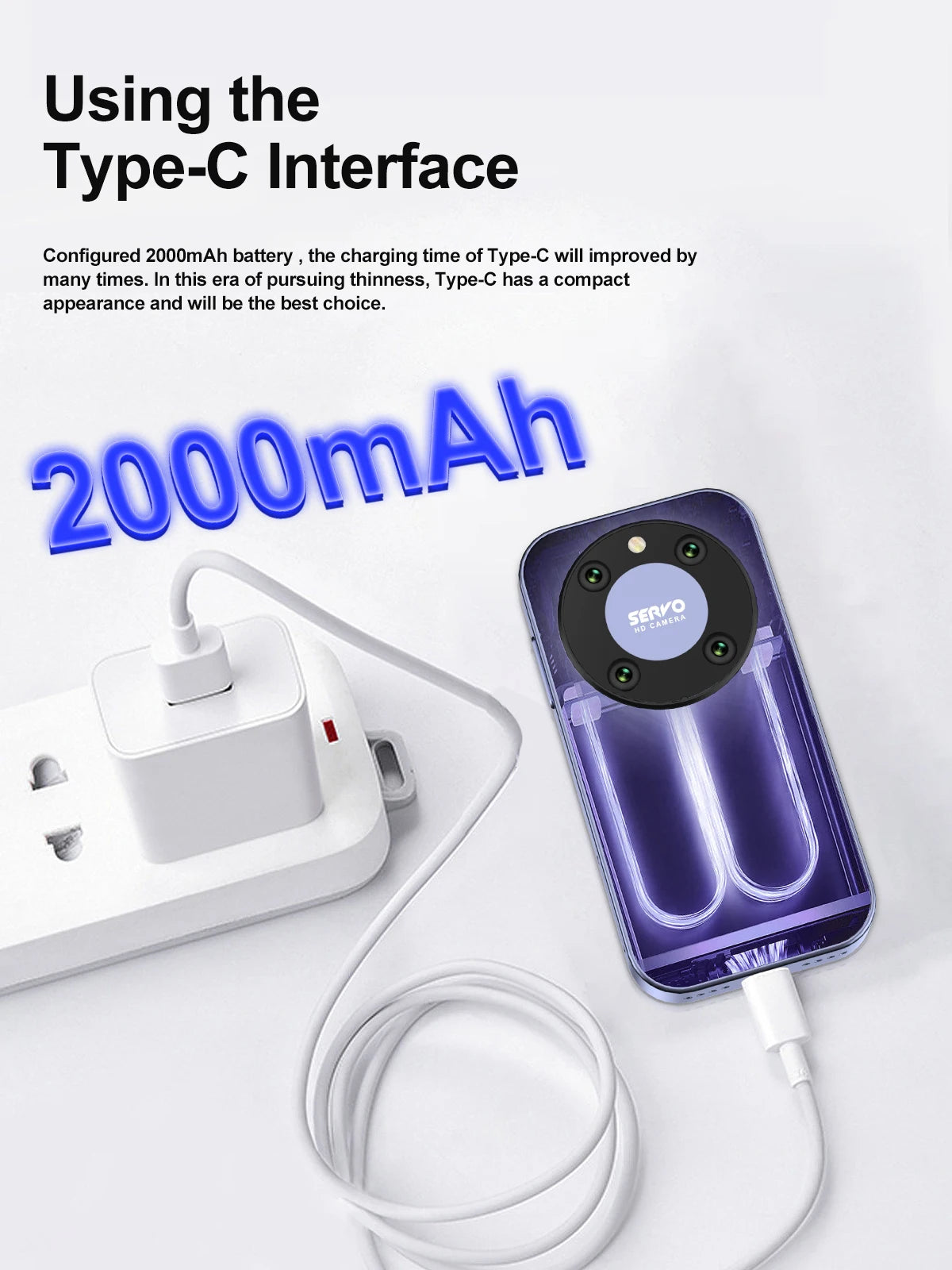 SERVO KING 9000 3.0" HD Display Small Smartphone Android 10.0 Network 4G LTE 2GB+16GB 2000mAh Face Recognition Mini Mobile Phone