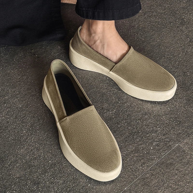 Luxury Brand Men's Loafers Slip-On Comfortable Casual Shoes Breathable Soft Sole Driving Moccasin Classic Male Walking Shoes