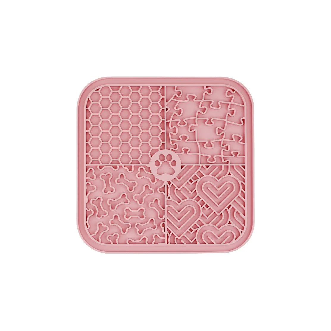 Silicone Pet Licking Mat for Dogs And Cats Slow Feeder Pad Anxiety Relief Bathing Grooming Pet Supplies