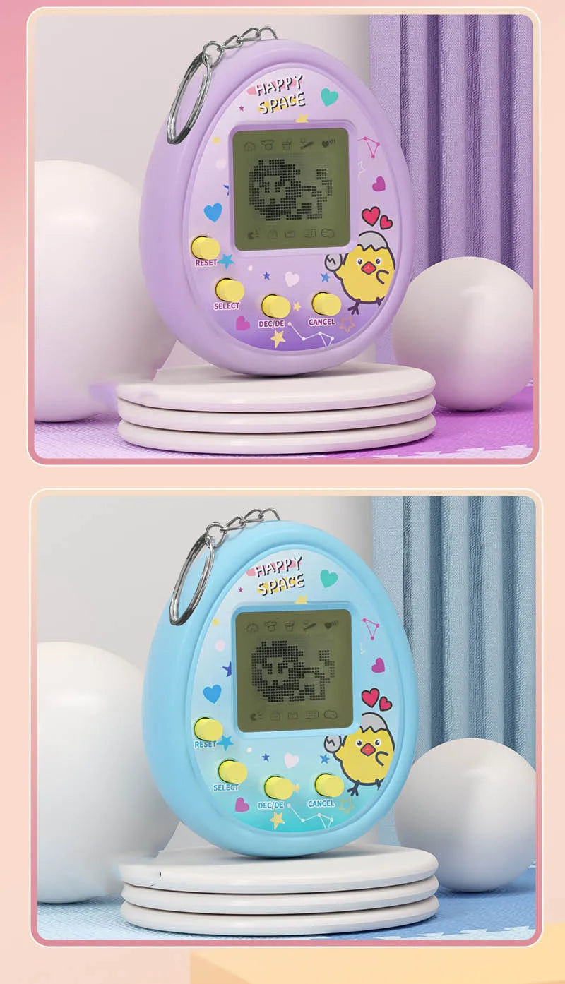 Kids Electronic Pets Game Toys Tamagotchi Virtual Original Digital Animals Toys Pixel Screen Pocket Game Console For Children