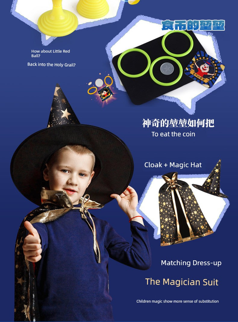 2025 Boy's Toy Hot Online Red Girl Magic Props 7 Children's Birthday Gifts Primary School Students over 6 Years Old