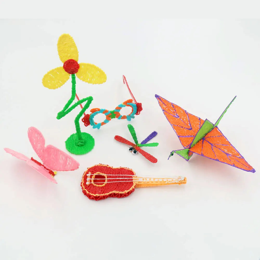 Surprising Children's 3D Printing Pen Set with LCD Display,Power adapter,Travel Case,PLA Filament,Kids Birthday Christmas Gift