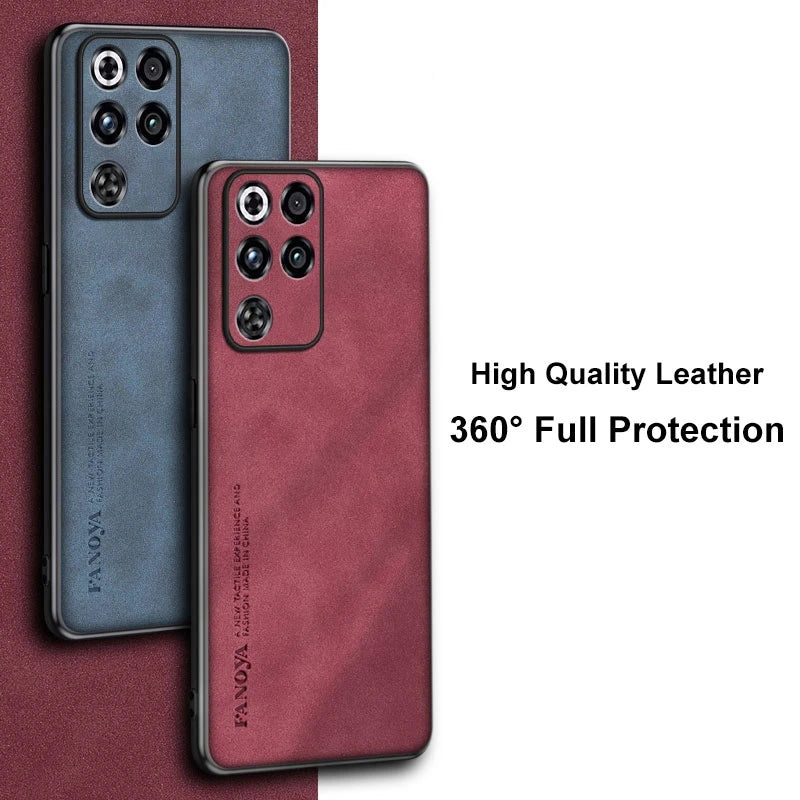 For Nubia RedMagic 11 Pro Plus Case Luxury PU Leather Phone Case For Red Magic 11 Pro+ 5G Back Cover Silicone Full Protection