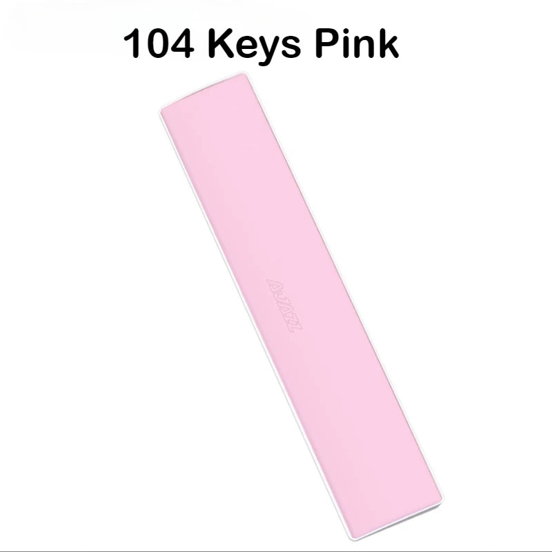 AJAZZ Wrist Rest Mechanical Keyboard 61/81/87/104 Keys Keyboard PU Wrist Pad Support Ergonomic Soft Memory Foam Hand Rest