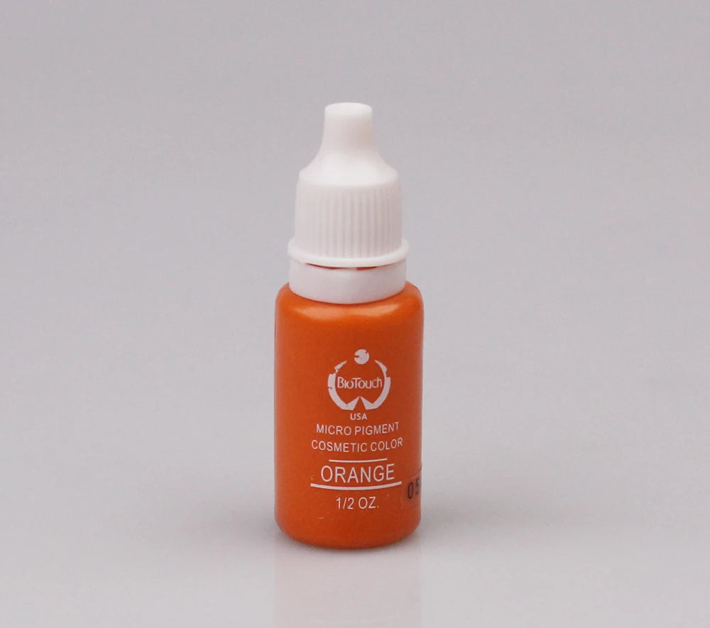 1Pcs Tattoo Ink Pigment Kit Permanent Makeup Micropigment for Eyebrow Eyeliner Lip Art Brown Black Chocolate Dark Red