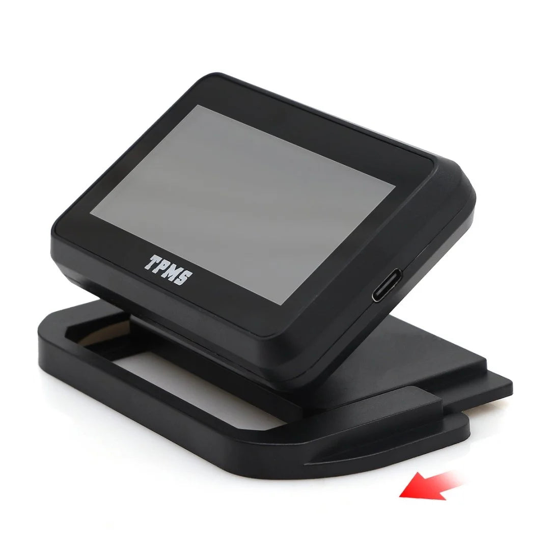Car Tire Pressure Monitoring System Solar TPMS Sensors Security Alarm LCD Display Tyre Pressure Monitor Temperature Warning