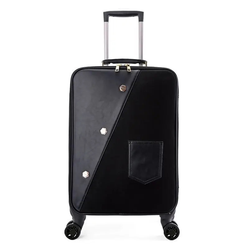 Women's Wedding Luggage Suitcase -Carry-On Trolley with Wheels, Lightweight Travel Bag for Air Travel, Business Trips