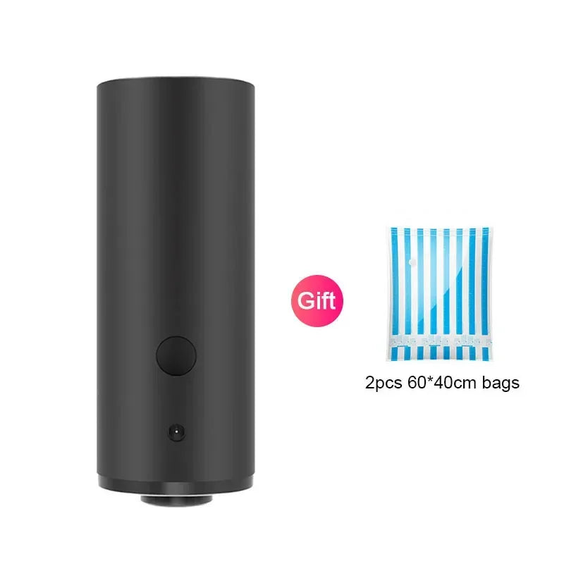 Electric Vacuum Storage Pump for Travelling Home Clothes Blankets Portable Hand Sous Vide Food Saver Vacuum Bags Sealer Machine