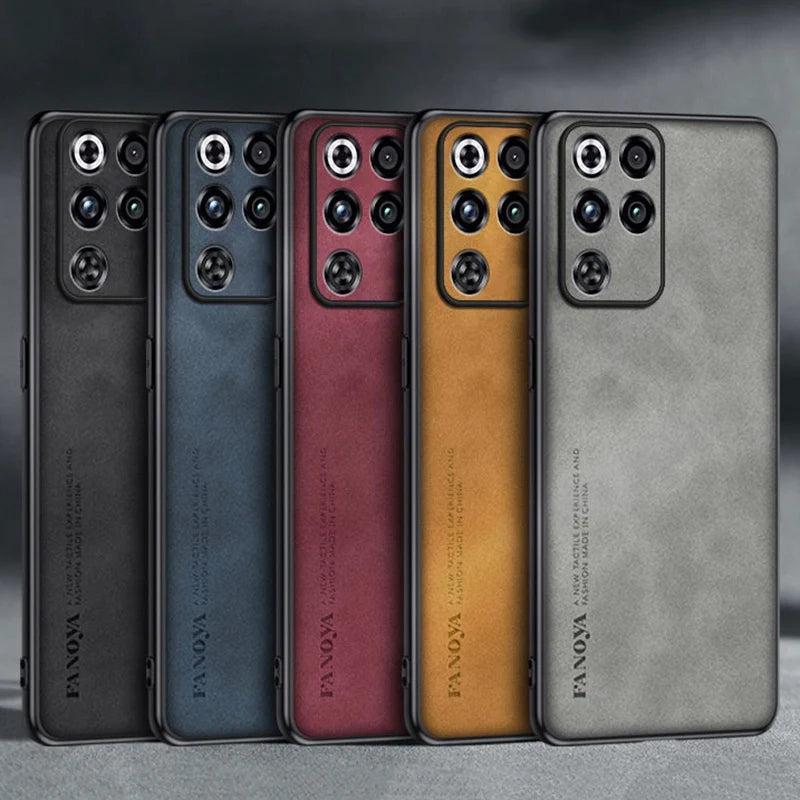 For Nubia RedMagic 11 Pro Plus Case Luxury PU Leather Phone Case For Red Magic 11 Pro+ 5G Back Cover Silicone Full Protection