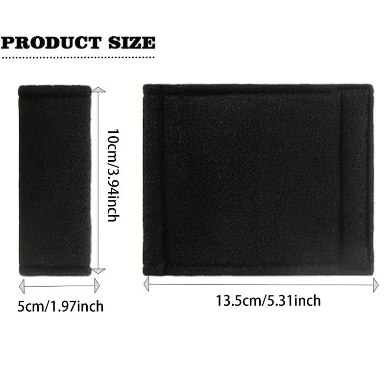 Car Roof Armrest Soft Suede Cover Auto Interior Pull Handle Gloves Protection Tools Ceiling Handle Protective Covers Accessories