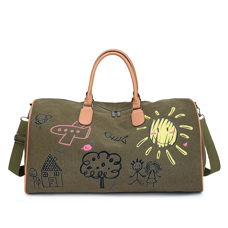 Large Capacity Travel Bag Fitness Handbag Crossbody Bag for Women Duffle Bag Carry on Luggage Bolso Marca Lujo Сумка Женская Sac