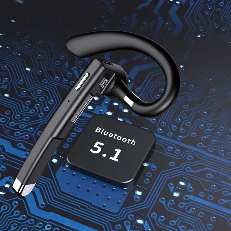 YYK-520 Wireless Headset Gaming Earphone with Built-in Mic for Driving Business Office Compatible with All Smart Phone