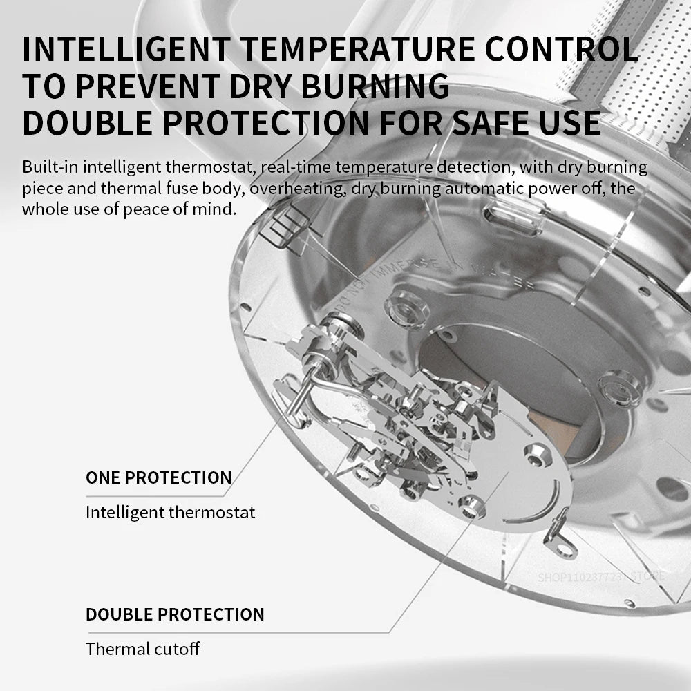 NEW XIAOMI MIJIA Multifunctional Health Pot Electric kettle N1 Household Appliances 800W 304 Stainless Steel Heat Preservation