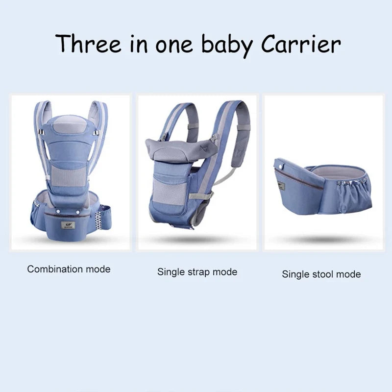 Baby Carrier Waist Stool With Storage Bag Kangaroo Shoulder Swaddle Sling Infant Kid Wrap Ergonomic Backpack Hipseat
