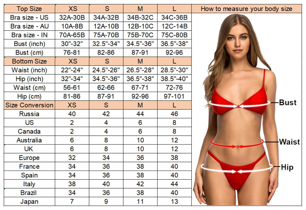 XS - L Halter Bikini Push Up Swimsuit Female Swimwear Women Two-Pieces Bikini Set With Bra Cup Bather Bathing Suit Swim V6748