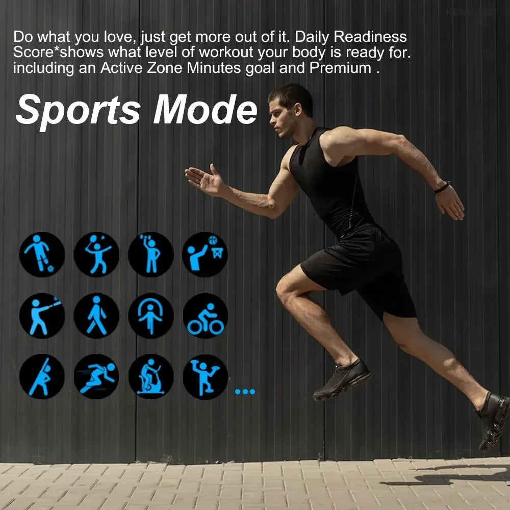 LAXASFIT New H9 Promax Smart Watch Dial to Answer Calls Calorie Tracking Heart Rate Oximetry Monitoring Bluetooth Smartwatch