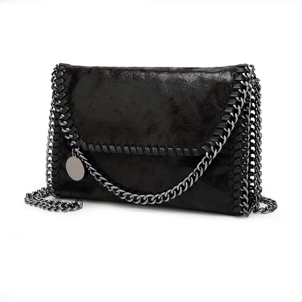 Luxury Chains Flap Crossbody Bags for Women 2023 Designer Square Shoulder Bag Mini Phone Handbags and Purses Clutch Tote Chic