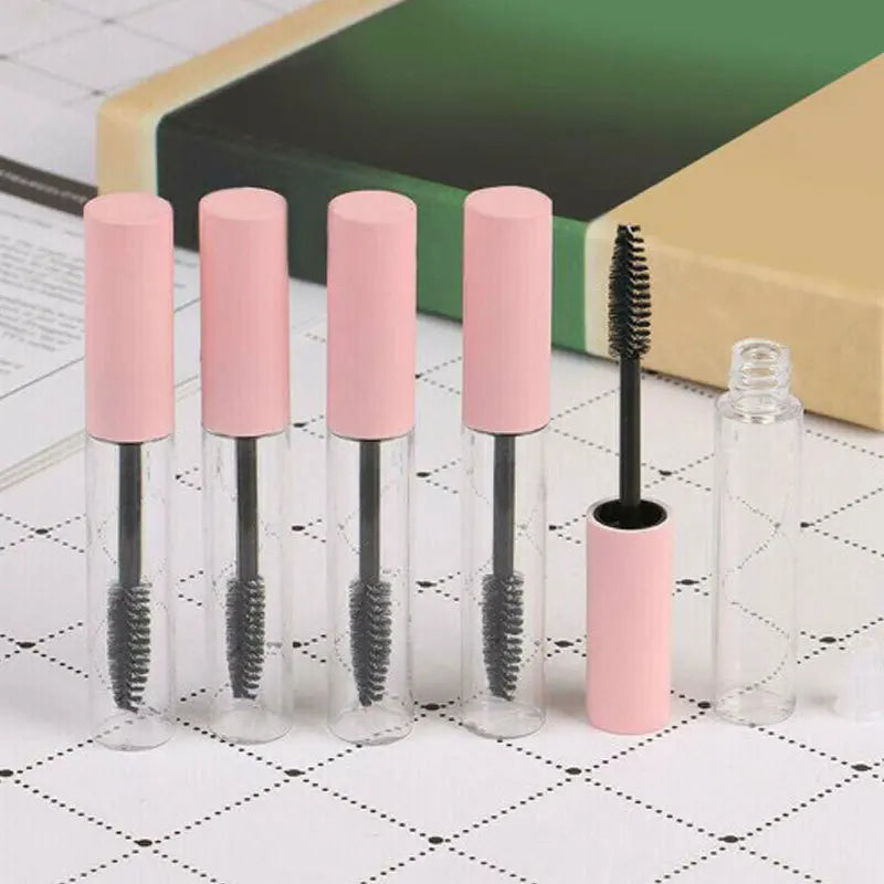 10/20/50Pcs 10ml Empty Mascara Tube DIY Wand Eyelash Cream Container Makeup Packaging Sample Bottle Plastic  Refillable Bottles
