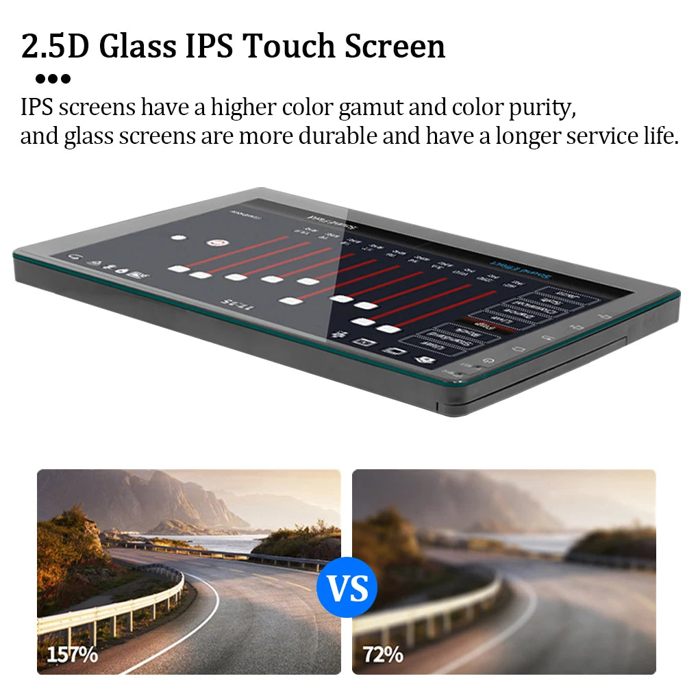 7"/9" 1 DIN Android 11 Car Radio Stereo Multimedia Video Universal Player 2G 32G WIFI GPS Bluetooth Mirror Link