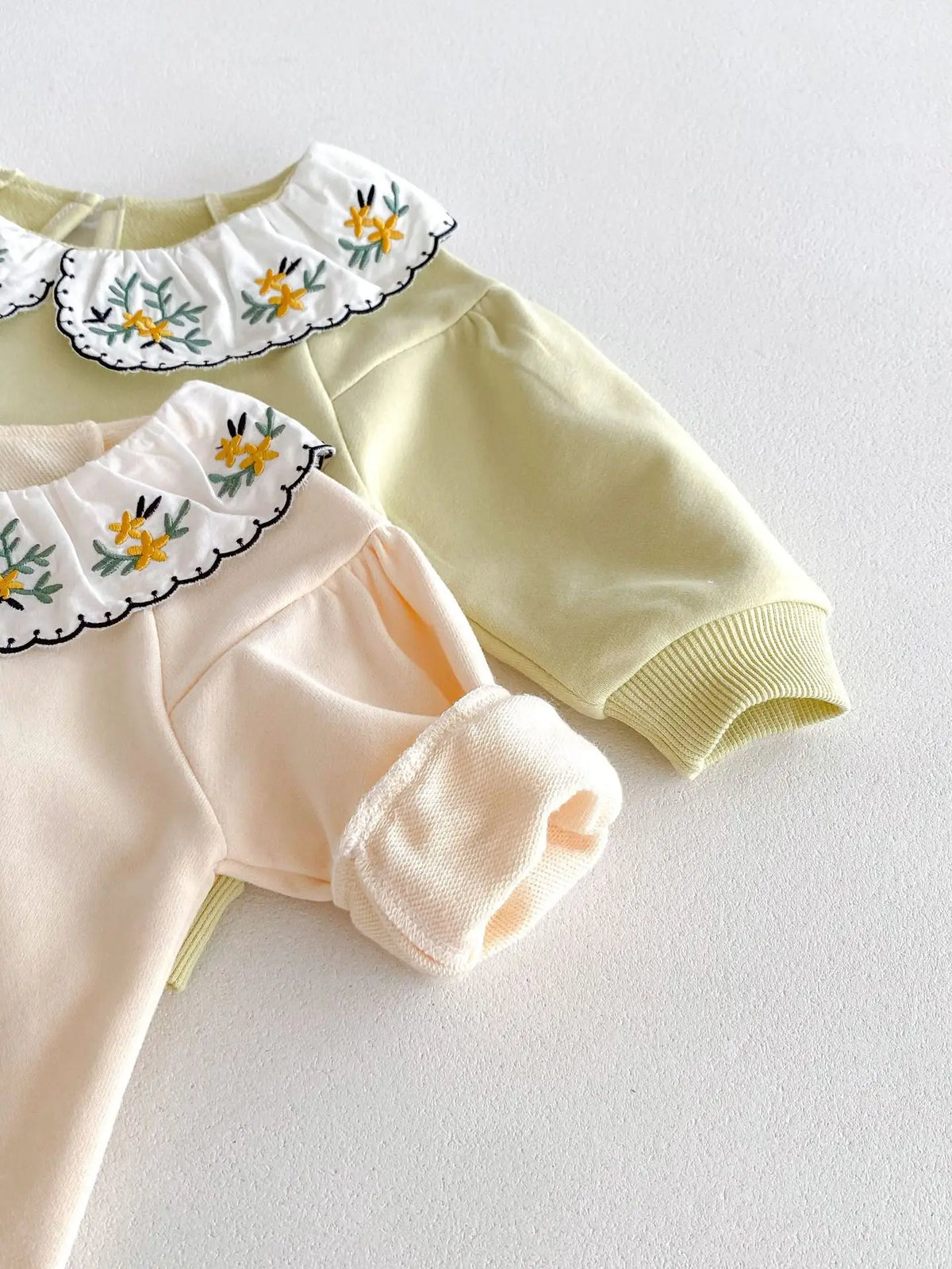2025 Infant Toddler Fall Clothes Set: Girls' Stylish Two-Piece Pullover Sweatshirt and Pants Set for Baby Girls Outing