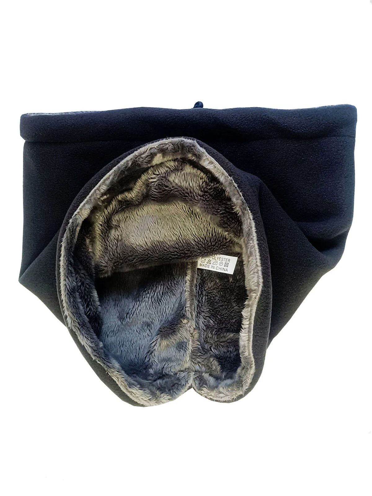 New Plush Fleece Winter Scarf for Boys Girls Women Men Unisex Ring Collar Scarf Kids Muffler Above 8 Years Old Children Scarves