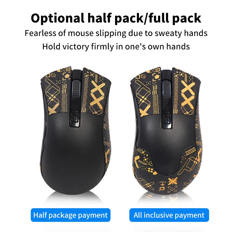 Mouse Grip Tape Skate Handmade Sticker Non Slip Suck Sweat For Razer Viper Ultimate DeathAdder V2 PRO Wireless Mouse