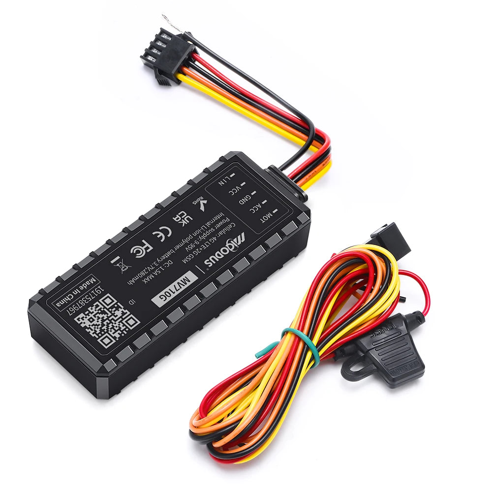 10PCS/LOT MiCODUS MV710G 4G GPS Tracker Car Mini Rastreador Veiculo GPS Cut Off Fuel Door Open Alarm ACC On/OFF Alert PK J16