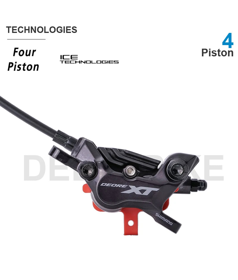 SHIMANO DEORE XT M8100 M8120 Hydraulic Disc Brake BL-M8100 Brake Lever  BR-M8100 BR-M8120 Brake Caliper Parts Original
