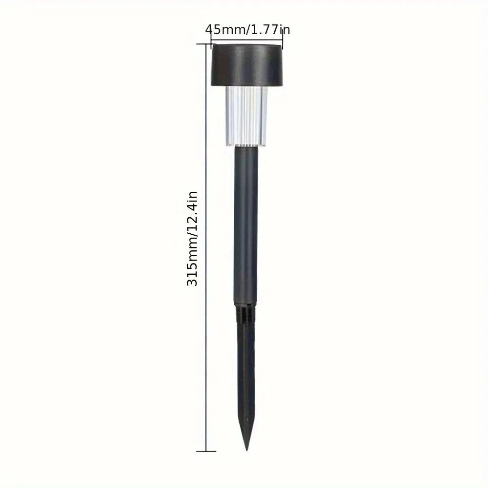 10pcs Solar Garden Light Outdoor Solar Powered Lamp Waterproof Landscape Lantern Lighting for Pathway Yard Lawn Garden Decorati