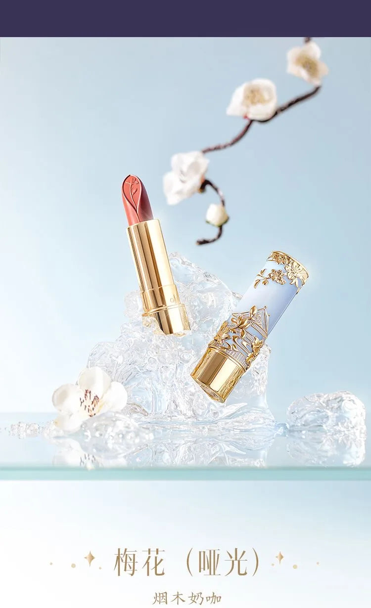Korean Makeup Lipstick Moisturizing Velvet Matte Lip Stick Exquisite Relief Sculpture Original Creamy Lip Balm Vitamin E
