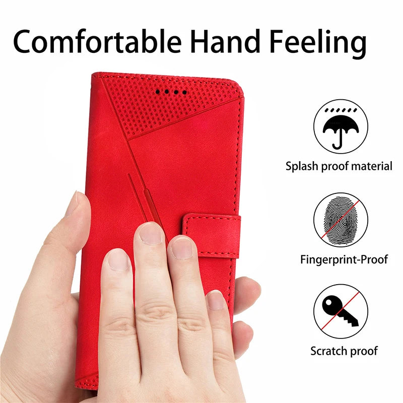 Stand Flip Wallet Case for Xiaomi Redmi 14C 13C 13R 12C 12 13 4G 5G 10 2022 11a 10C 10A 9C 9A 8A 7 8 6A Leather Protect Cover