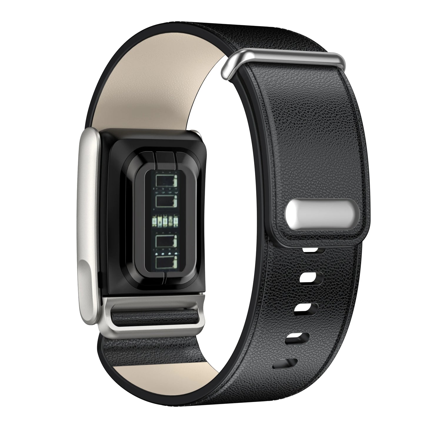 For Whoop 5.0 Watch Straps Genuine Leather Bands Compatible with WHOOP ONE Wristband Fitness Tracker Whoop Life ECG Straps