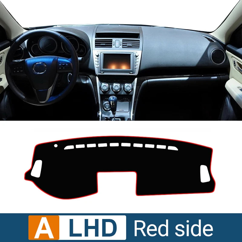 Car Accessories For Mazda 6 GH 2008 2009 2010 2011 2012 Dashboard Cover Sun Shade Mats Avoid Light Pads Instrument Panel Carpets