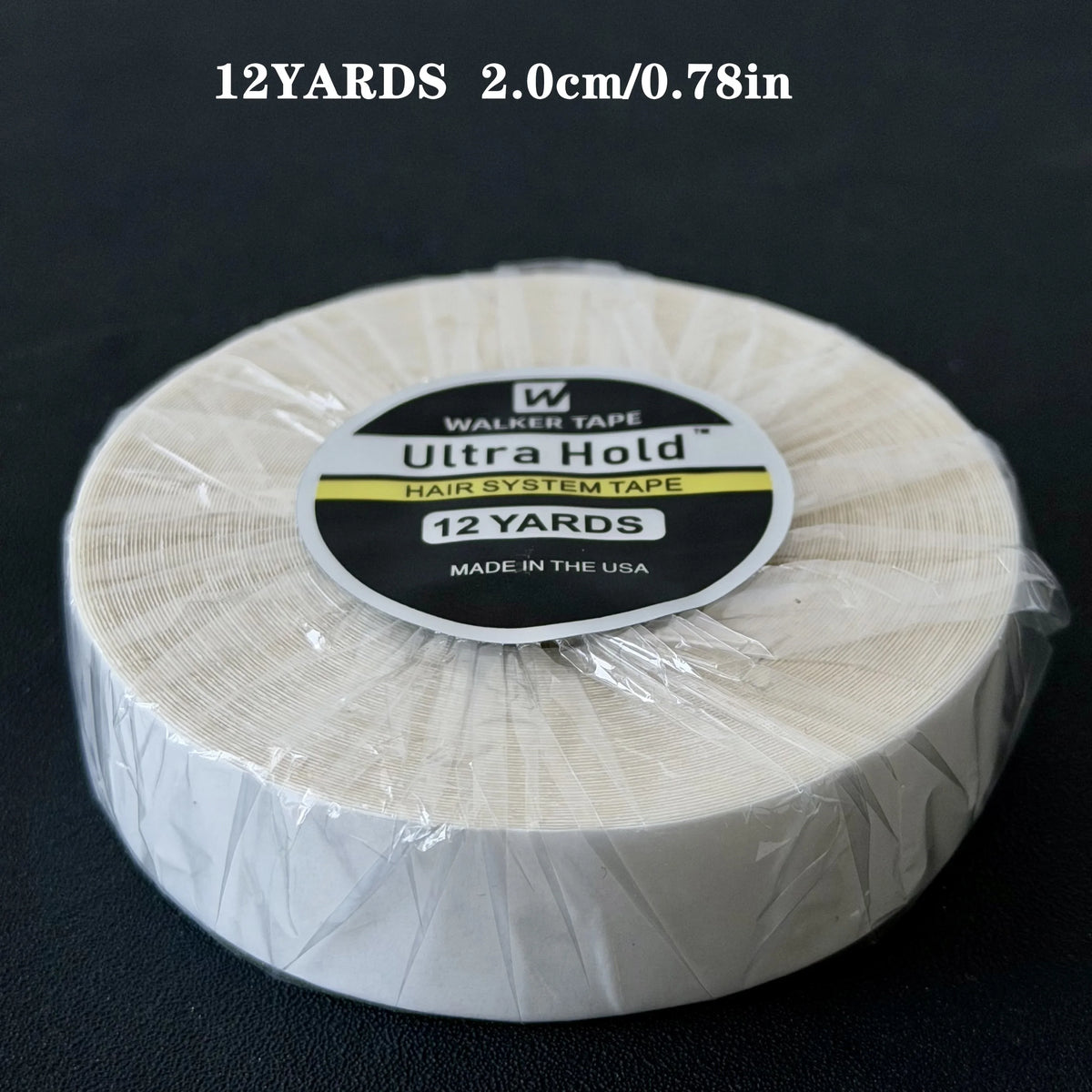 Walker Tape Ultra Hold Lace Front Hair System Tape 3/12Yards 4Sizes 0.8/1.0/2/2.54cm Strong Adhesive Wig Toupee Tape