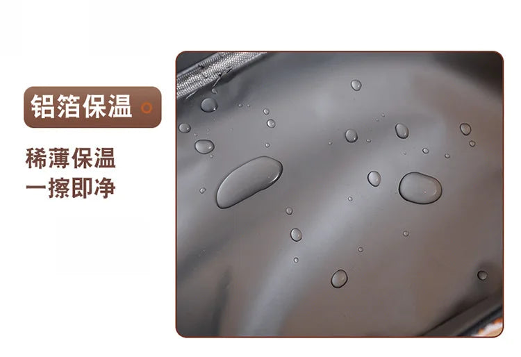 New lunch box bag large capacity kindergarten schoolbag storage bag and high appearance level lunch bag