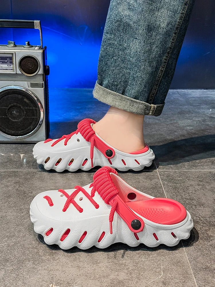 Summer Outdoor Sandals for Men And Women Breathable Hiking Shoes Water Beach Mens Sandals Camping Climbing Aqua
