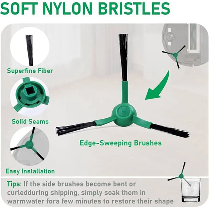 【Fast Delivery】Main Side Brush Filter Mop For Irobot Roomba Combo Essential/2 Essential/Y0110/Y0112/Y0140/ Y011640/Y051240 Vacuu