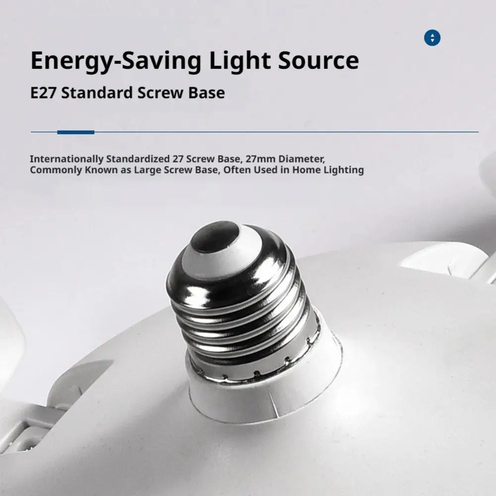 Drone Style Ceiling Fan Light E27 Base Remote Controlled Dimmable 3 Color LED Design  Retractable Blades for Living Room