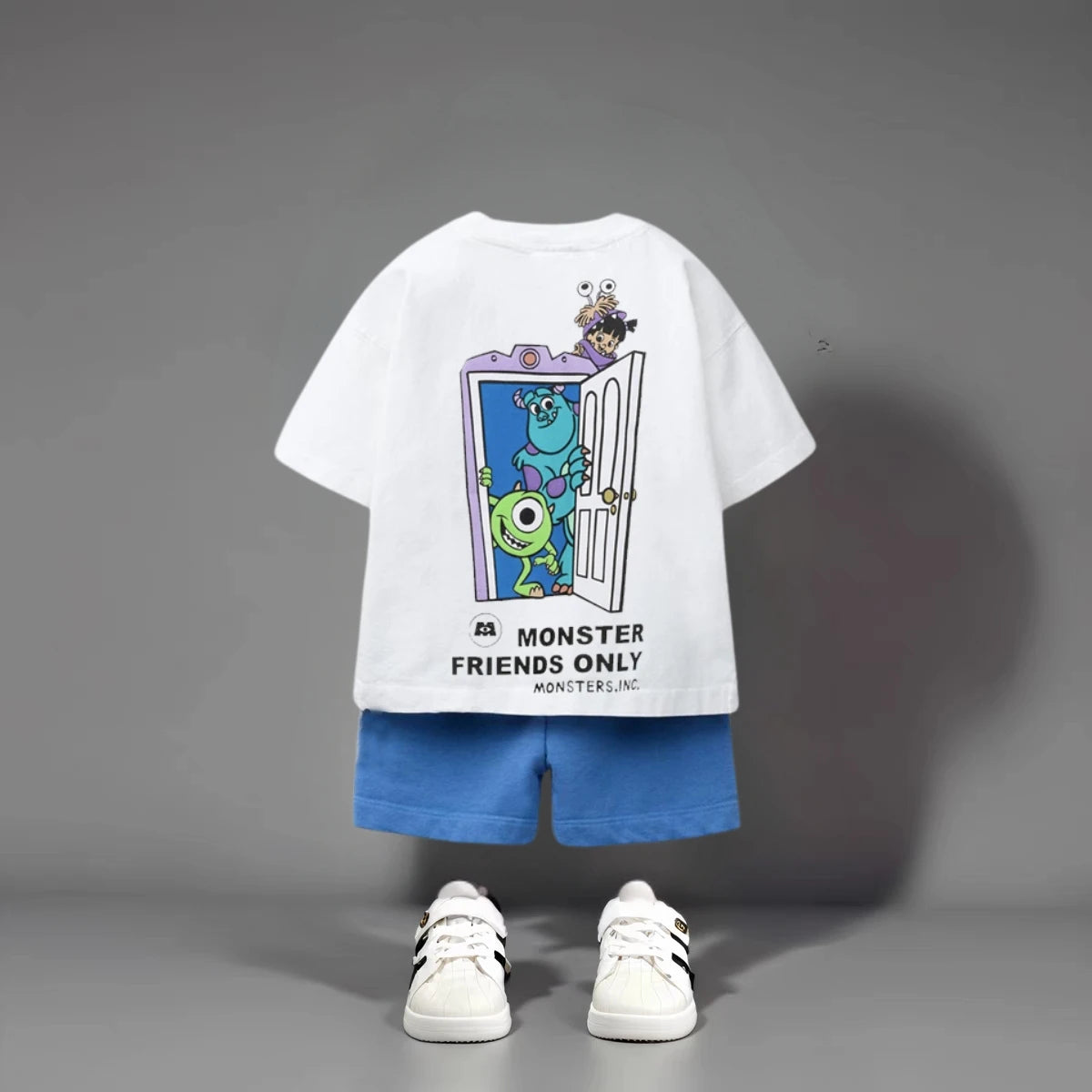 Cartoon T-shirt + Shorts Kids Two Piece Set Summer Clothing 2025 New Fashion Children Short Sleeve Suit Baby Boys Tracksuits