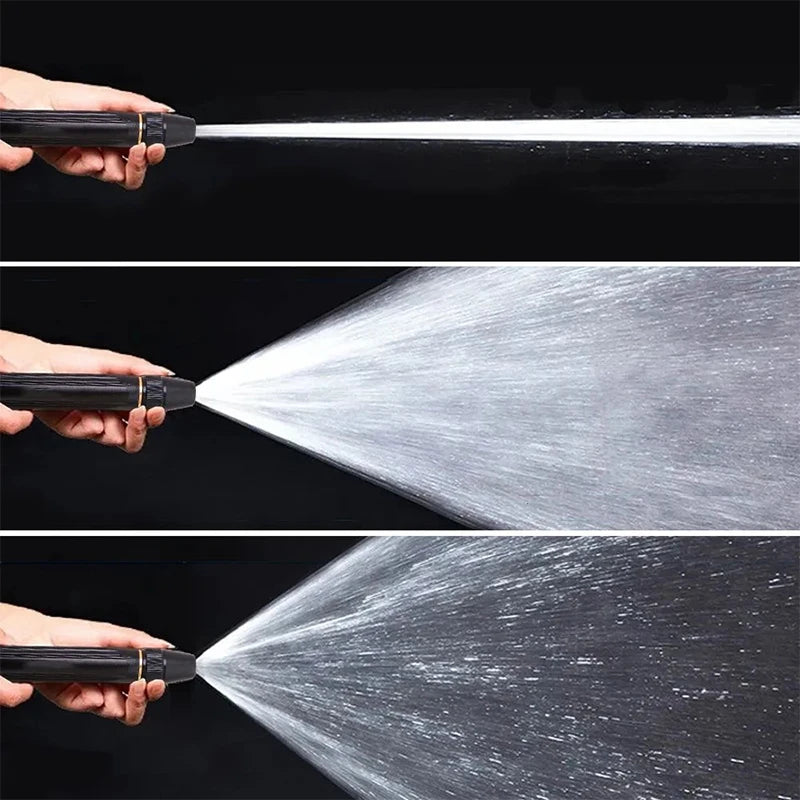 High Pressure Car Spray Gun Adjustable Car Wash Water Gun Sprinkler Connector Hose Sprinkler for Car Cleaning Garden Watering