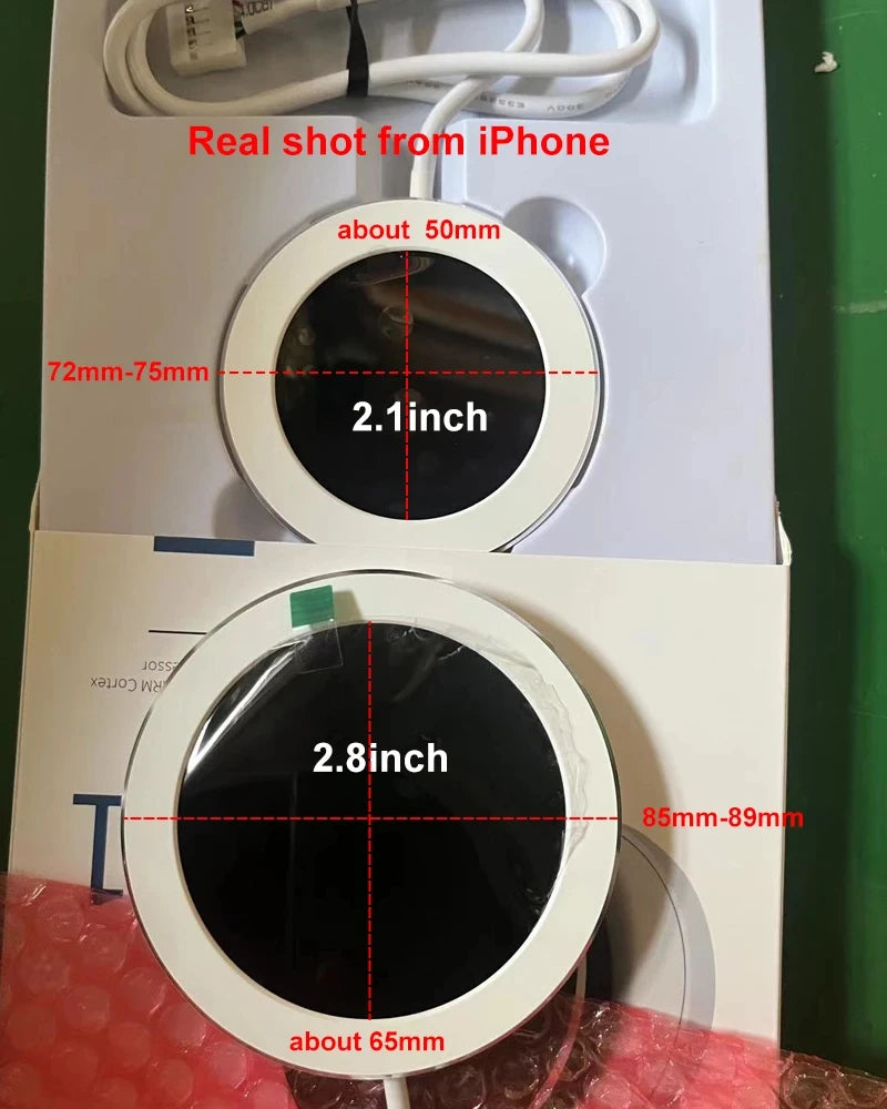 2.1 2.8 Inch IPS Secondary Screen 480x480 USB Water-Cooled Round LCD CPU GPU RAM HDD Monitoring NO AIDA64 MINI PC Gamer Display