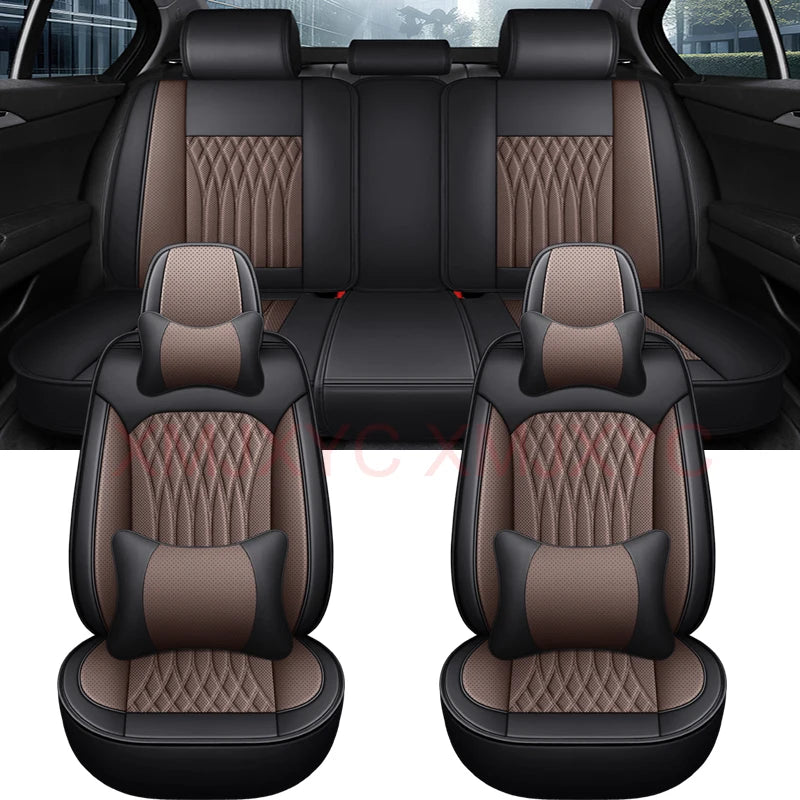 Pu Leather Universal Car Seat Cover for Mercedes A-Class W168 W169 W176 W177 A-Klasse A180 A190 A200 A220 A250 Auto Accessories